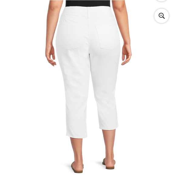 Terra & Sky Plus Size Pull-On Capri Jeggings, 23” Inseam - Picture 2 of 5